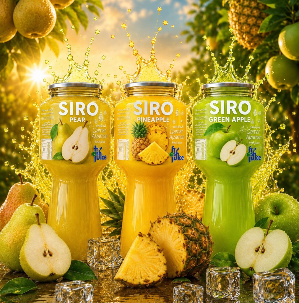 عصائر SIRO الطبيعية